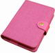 Еженедельник-бумажник розовый (еженедельник А6 недатированный в обложке)